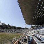 Lo Stadio Flaminio in condizioni di degrado