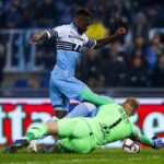 Felipe Caicedo a segno con la Roma