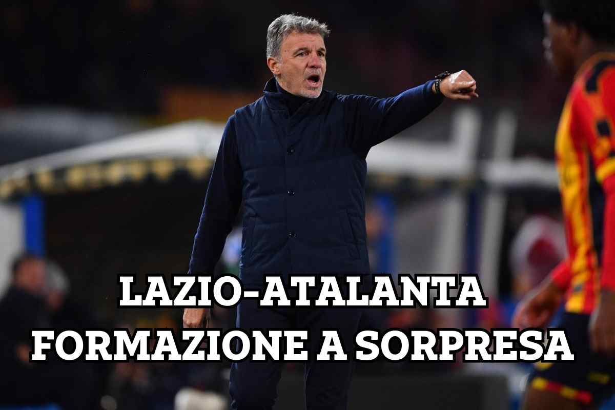 Lazio-Atalanta formazione