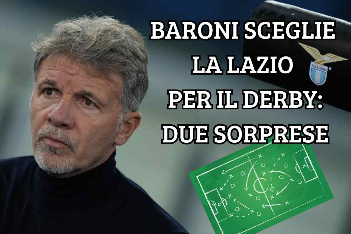 Baroni formazione derby