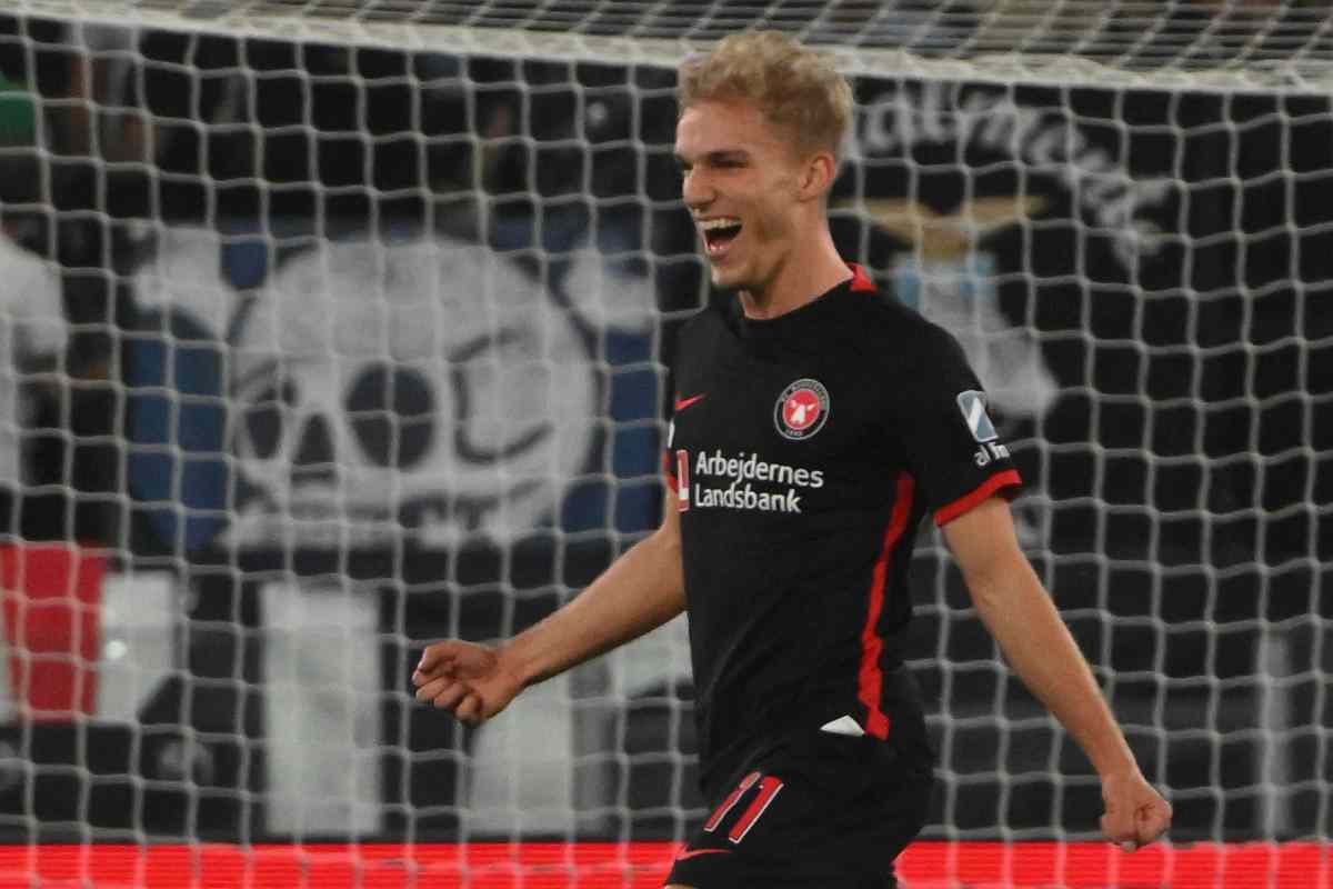 Isaksen con il Midtjylland 