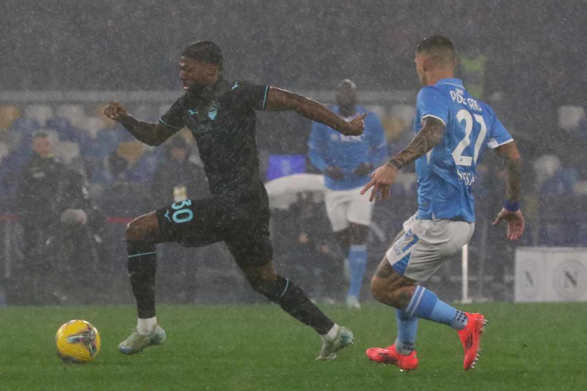 Nuno Tavares con il Napoli