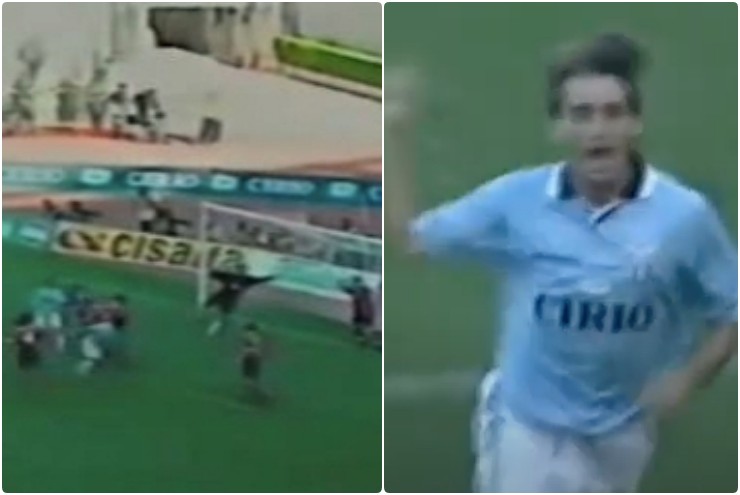 Lazio-Napoli 1998 Mancini