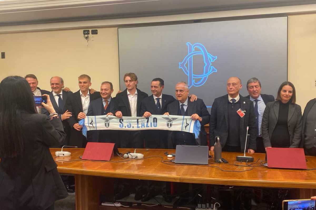 Lotito a Lazio club montecitorio