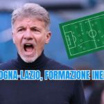 Bologna-Lazio formazione